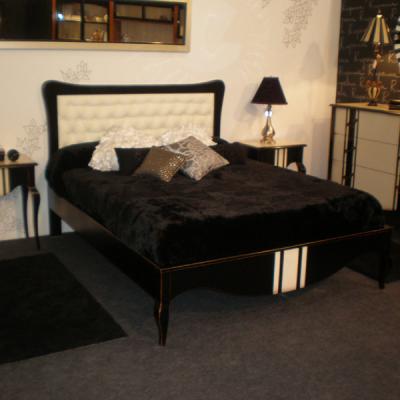 Dormitorio en cerezo y lacado Carlotta.