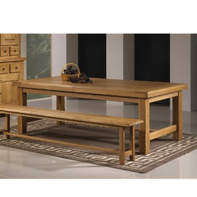 Mesa en roble rustico.