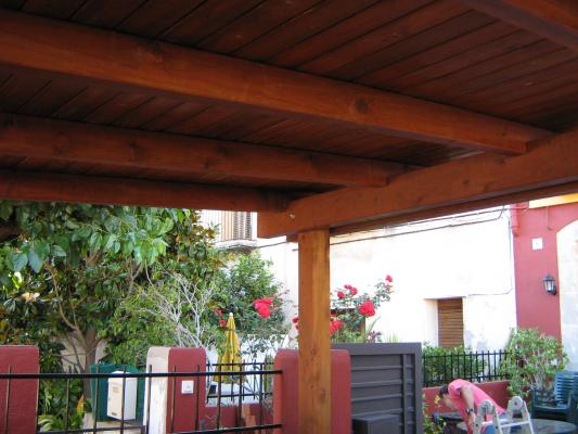 TECHO PERGOLA MADERA