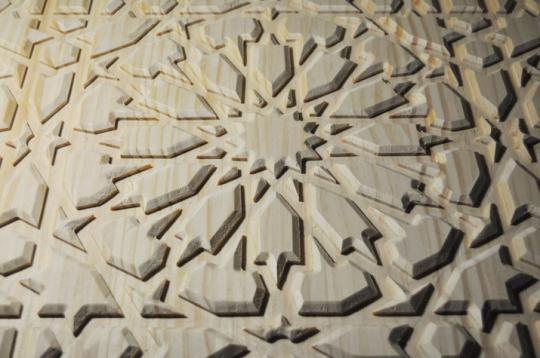 Tallado modelo andalusí de Andaluciart