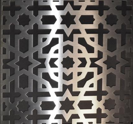 celosía en acero inox de Andaluciart