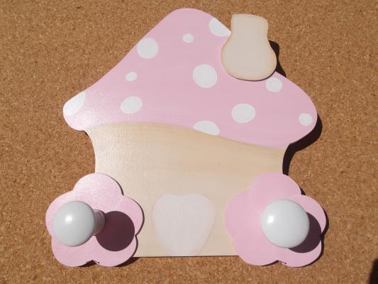 PERCHAS DE PARED INFANTIL SETA