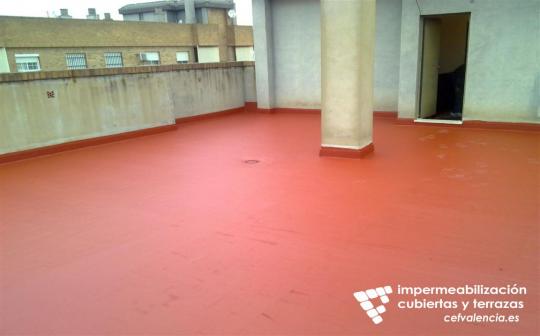 Impermeabilización de cubiertas y terrazas en Valencia