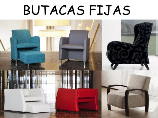 butacas fijas
