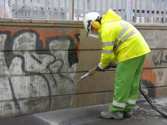 limpieza grafittis