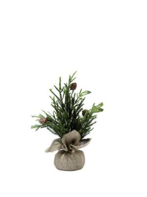 Arbol de navidad artificial pequeño en saco oasisdecor.com