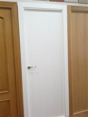 puertas lacadas en blanco