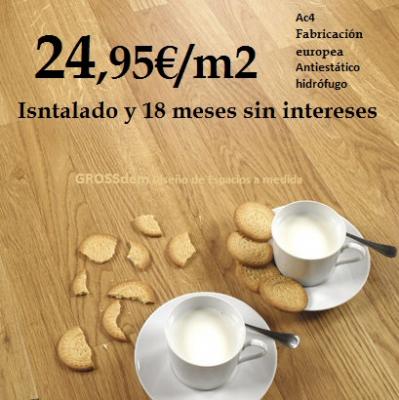 Oferta en suelos laminados
