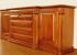Buffet tilo y cerezo, teñido nogal claro, de 240x90cm