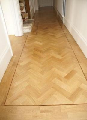 Parquet en espiga Green-Deck