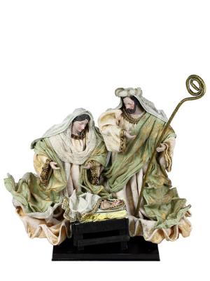 Natividad de resina y tela oasisdecor.com