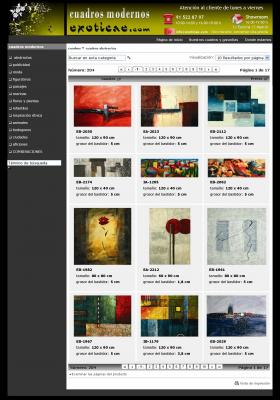 Web de cuadros modernos exoticae