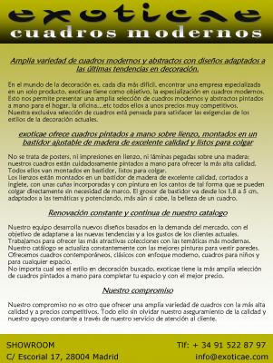 Nuestros cuadros