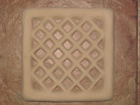 Rejilla de ventilación de 20x20cm,(Rombos)