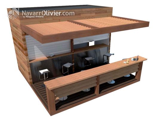 proyecto chiringuito desmontable