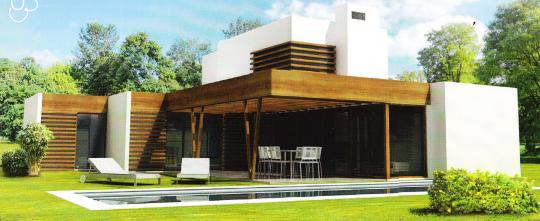Casa de Madera Diseño 1