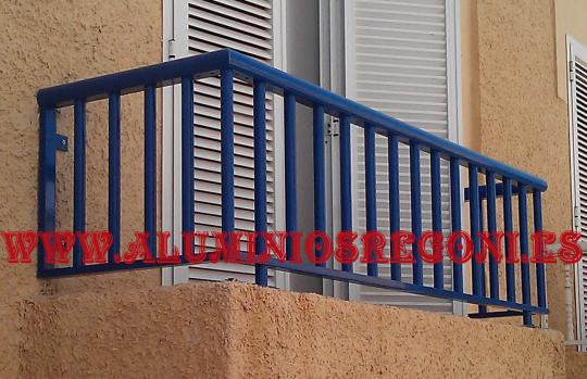 Balcón de aluminio