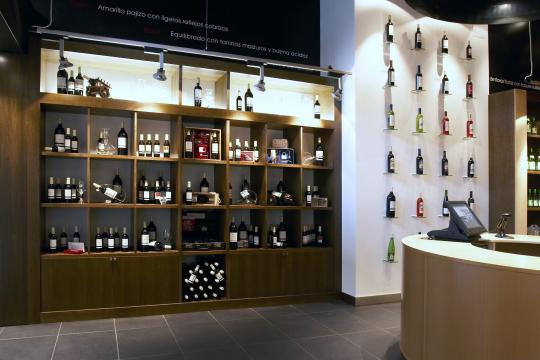 Mobiliario comercial - Vinoteca