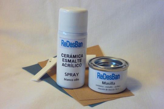 Kit doméstico para reparar hasta 5 bañeras: variedad de colores