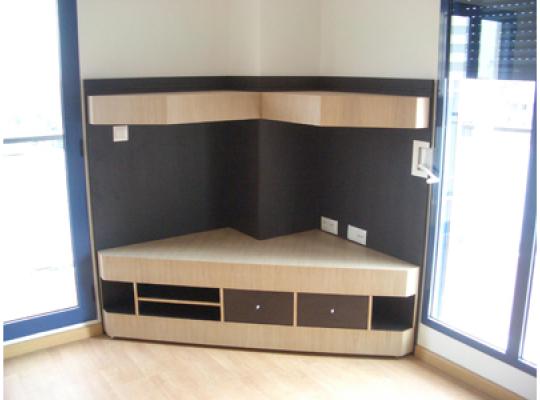 Mueble esquinero a medida