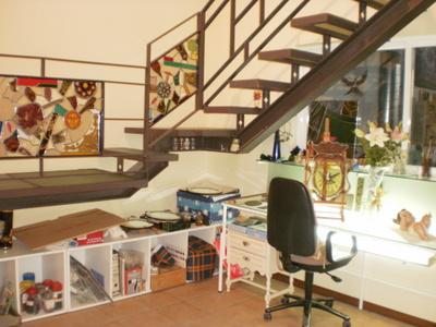 Escalera original.