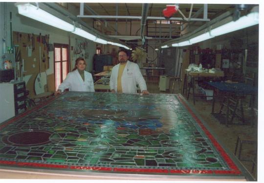 Vidriera de extraordinarias dimensiones