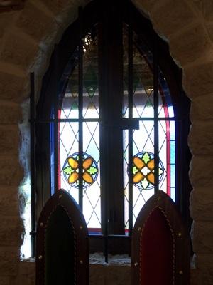 Vidriera ventana estilo medieval