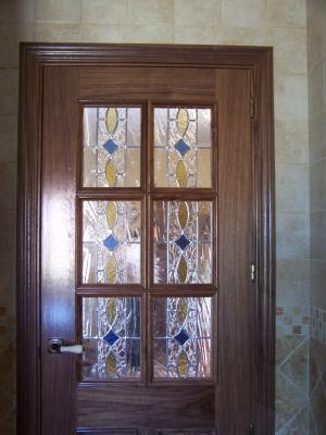 vidriera ornamental tipo cadena