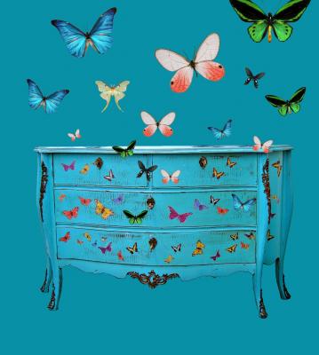 COMODA  MARIPOSAS