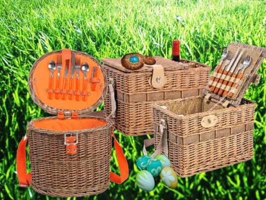Cestas de PICNIC, para disffrutar éstas PASCUAS! www.articoencasa.com