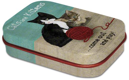 Caja mint vintage Gatos