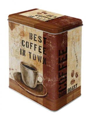 Caja Metálica L Café