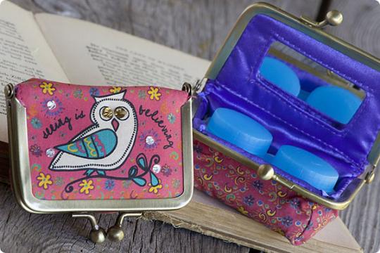 Monedero Lentillas Buho Natural Life