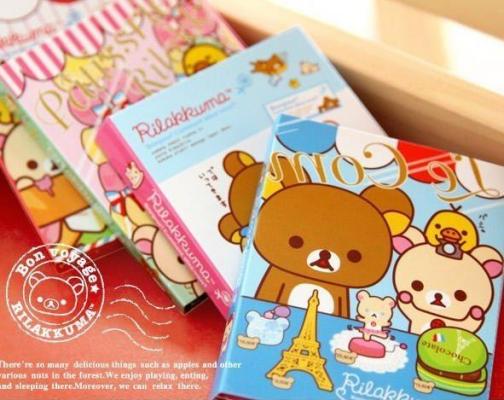 Libreta Rilakkuma Paris