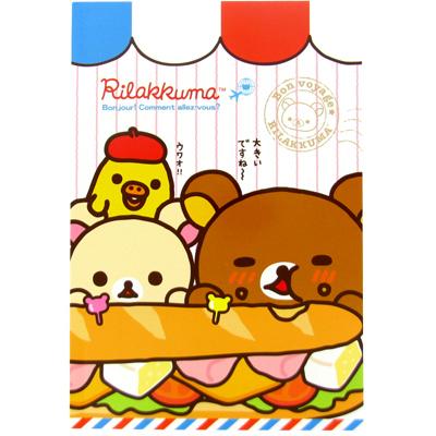 Libreta Rilakkuma Baguette