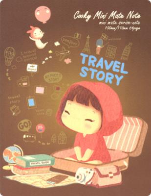 Libreta Coky Girl Travel Story Kawaii