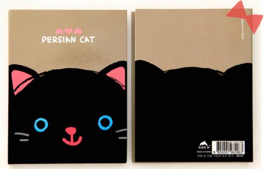 Post It Persian Cat Kawaii