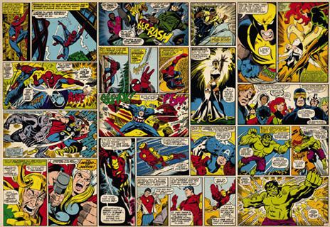 Fotomural de Pared Marvel Comics, Collage
