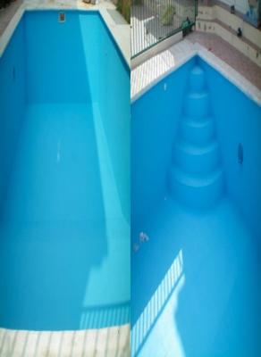 Vasos de piscina proyectados