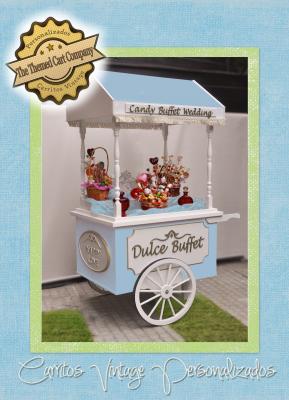 Carritos de chuches y caramelos para todo tipo de evento
