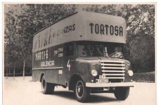 Fotos antiguas de camiones de mudanzas
