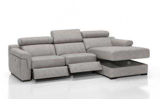Sofa modelo enzo de piel confort