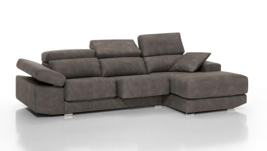 Sofa modelo tecno de piel confort