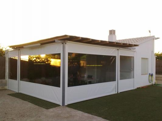 Toldo cortavientos