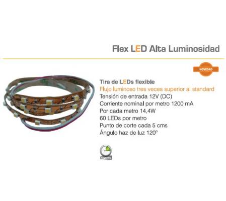 tira leds flex alta  luminosidad