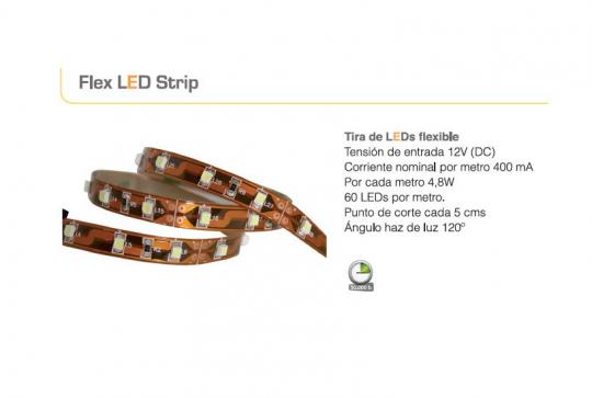 tira leds flex colores