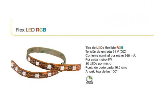 tira leds flex RGB