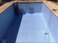 Trabajos de rehabilitacion de piscina con lamina flexible de P.V.C.