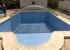 Piscina rehabilitada con lamina flexible de P.V.C
