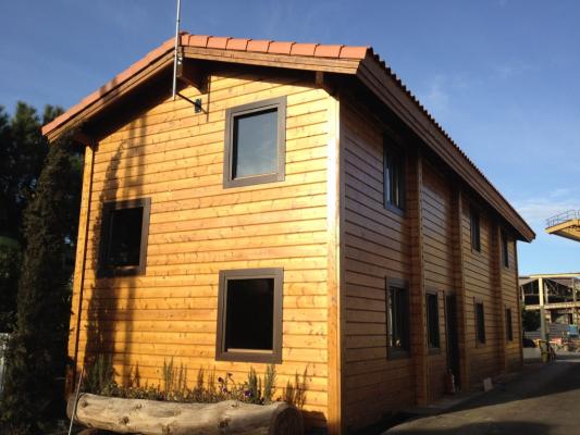 Oficinas en Villaverde de 180m2 en tronco laminado